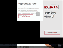 Tablet Screenshot of komsta.pl